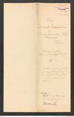 k.k. naturhistorisches Hofmuseum, Intendanzakten 1885-1896 (Hauer), Aktenzahl Z.471.f/1889, Seite 4